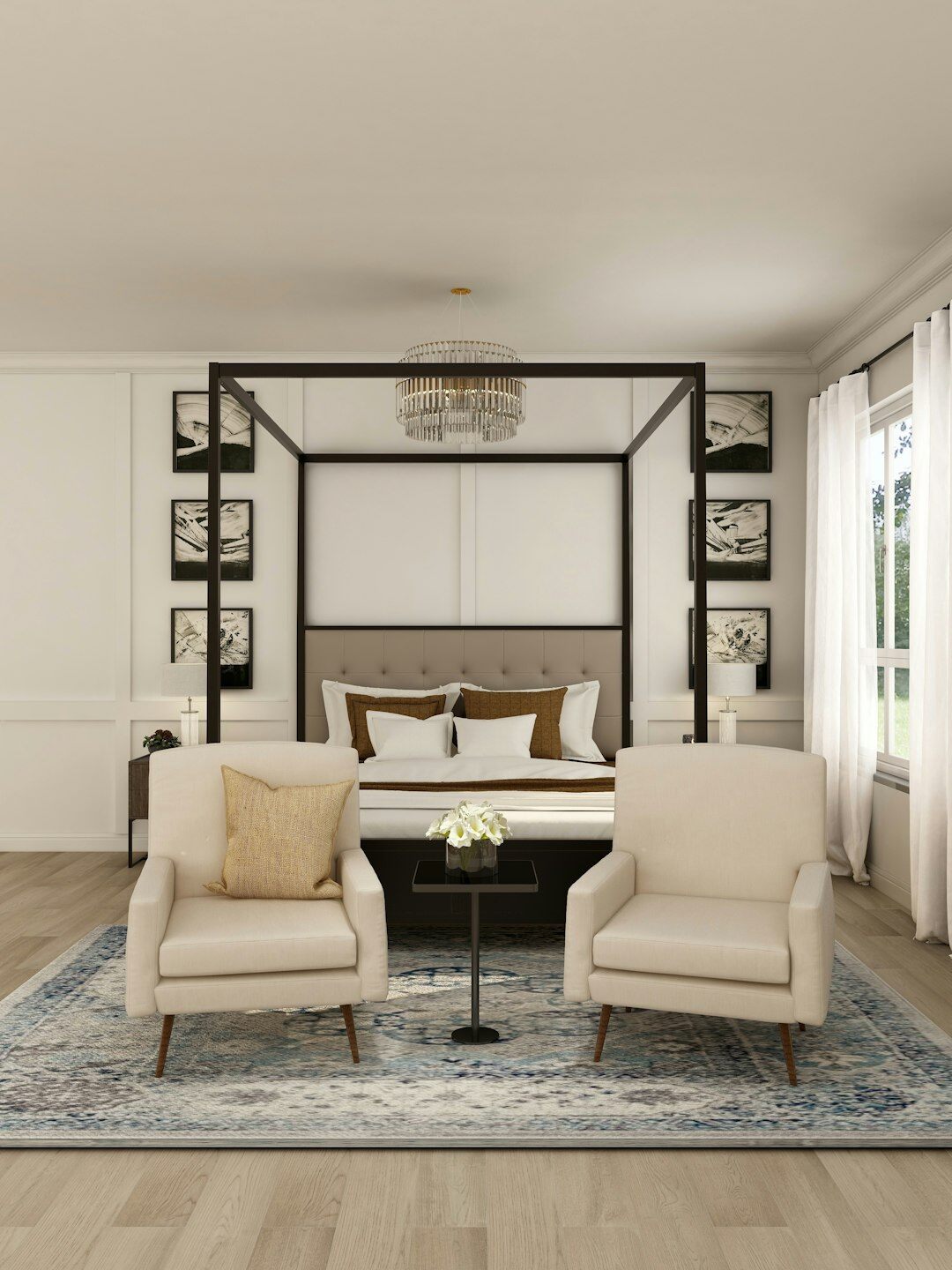 elegant bedroom design