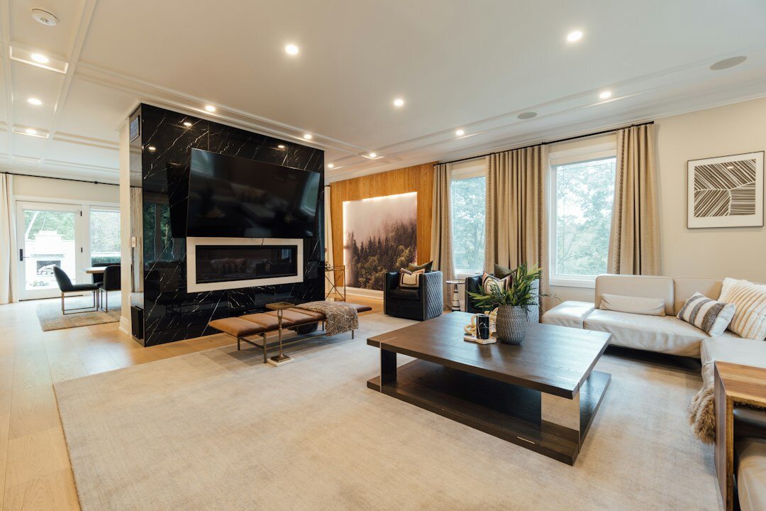 luxury living room interior