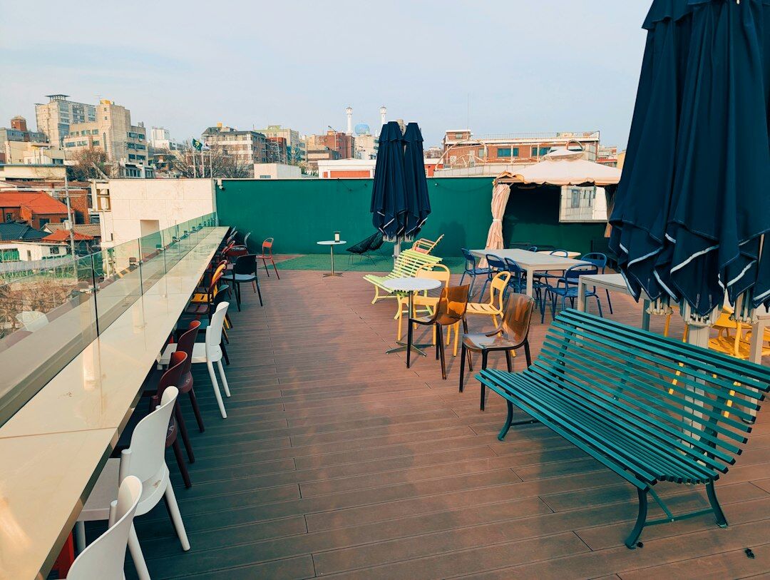 celebrity outdoor terrace
