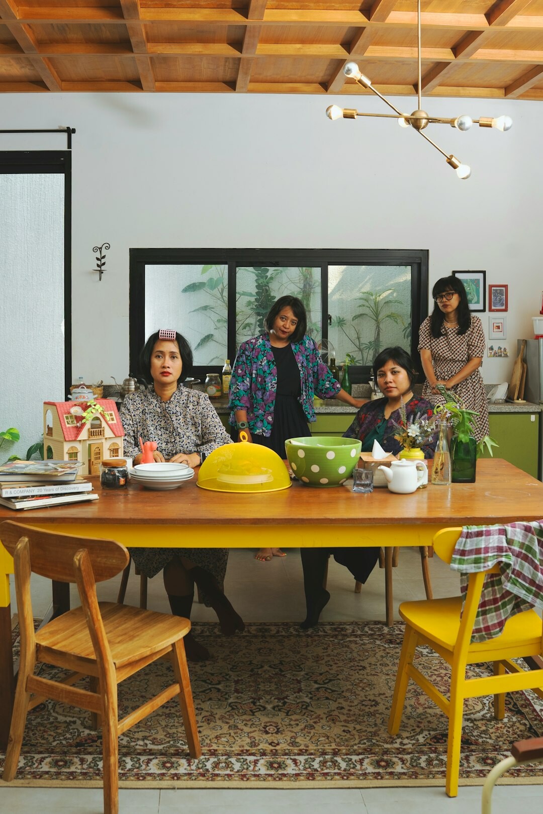 colorful celebrity interior